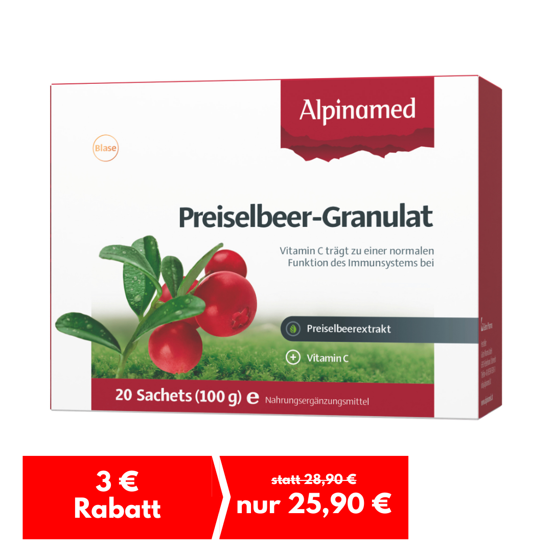 Alpinamed Preiselbeer Granulat 20 Sachets 5g