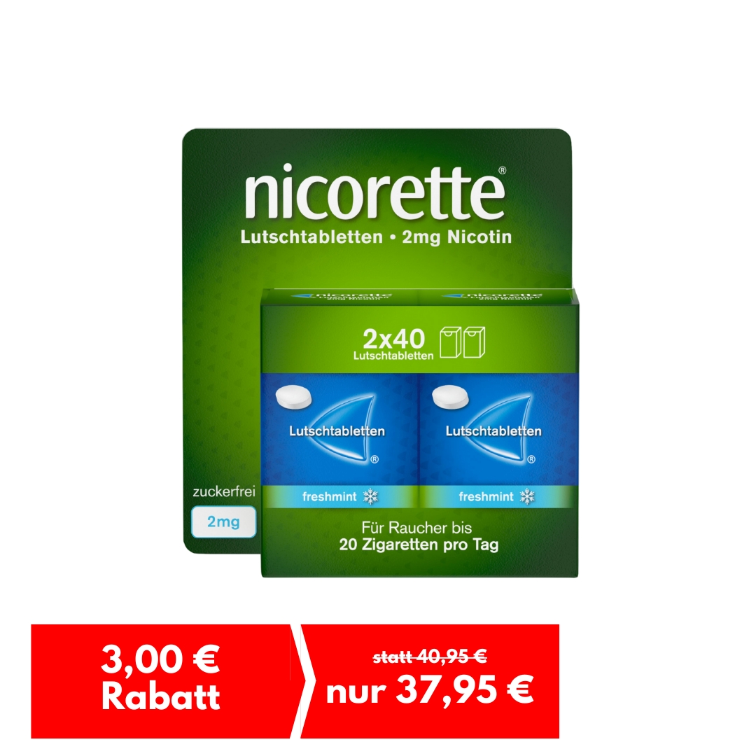 nicorette® Kaugummi freshmint 2 mg