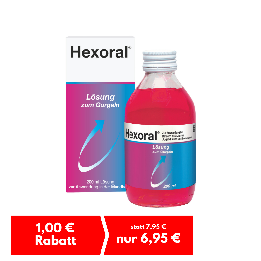 Hexoral® Lösung zum Gurgeln 200 ml