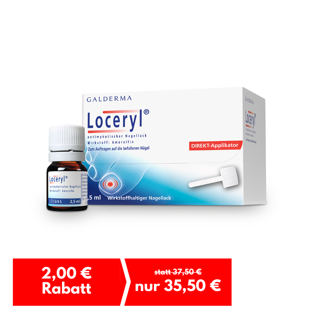 Loceryl® Antimykotischer Nagellack gegen Nagelpilz 2,5 ml