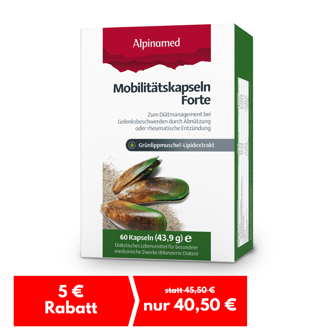 Alpinamed® Mobilitätskapseln Forte 60 Stück