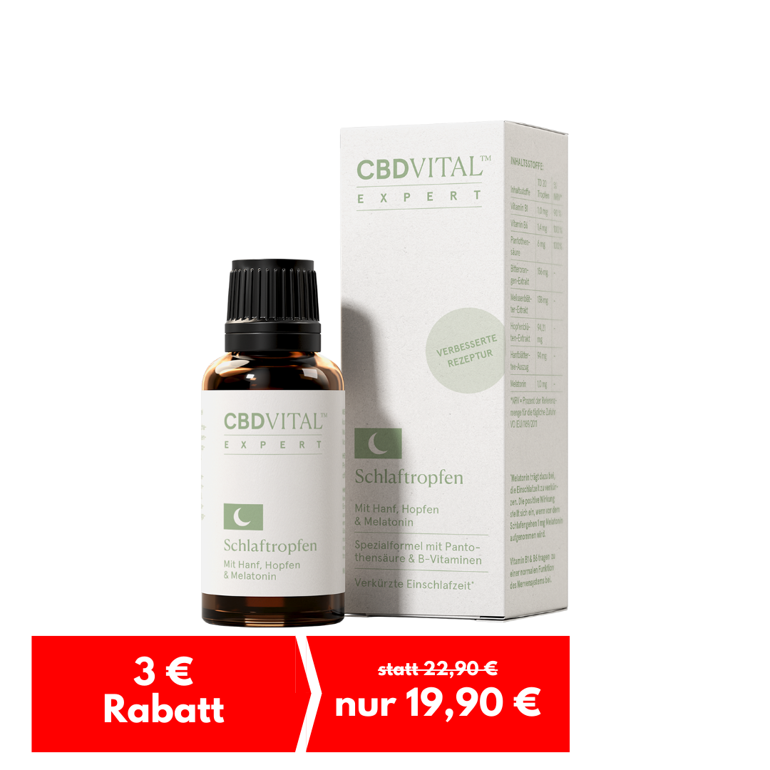 CBD VITAL EXPERT Schlaftropfen 30 ml